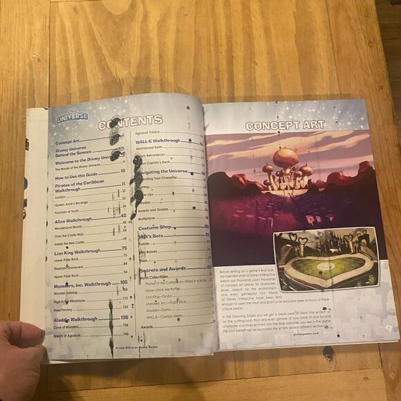 Disney Universe Collector's Edition Book,(Prima Official Game Guide Hardcover - Picture 2 of 12